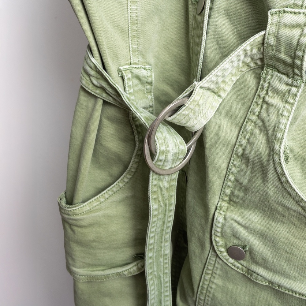 Utility Mini Dress - Picture 2 of 4